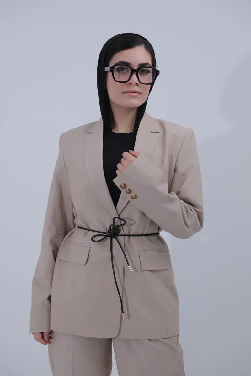 Beige Blazer