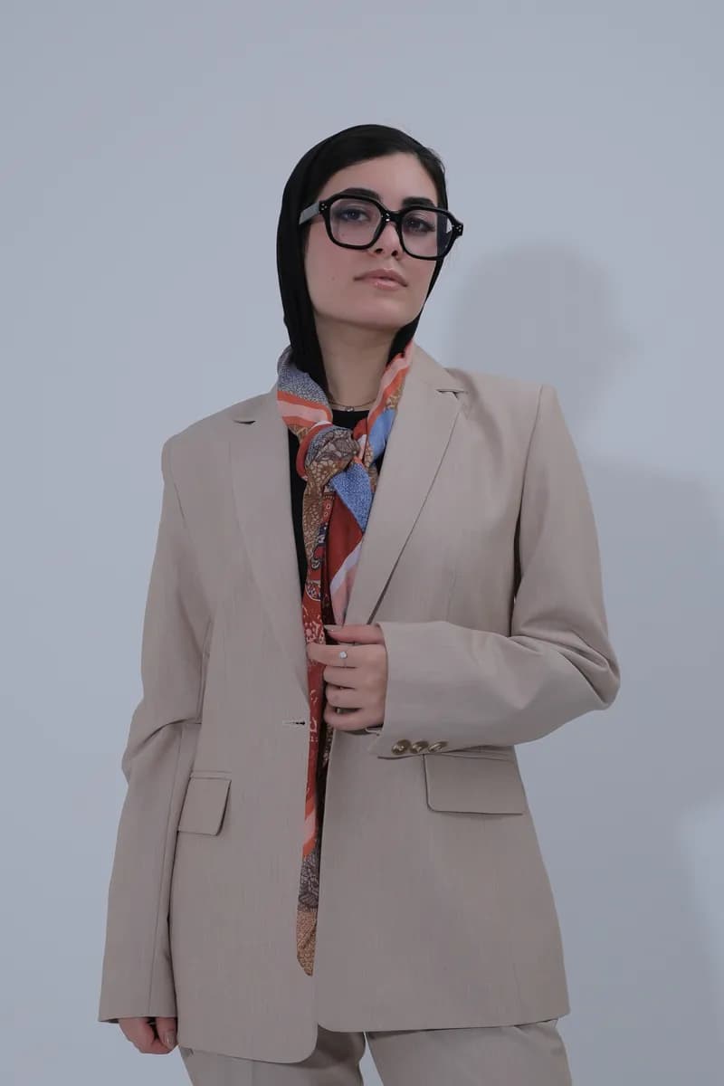 Beige Blazer thumbnail 6
