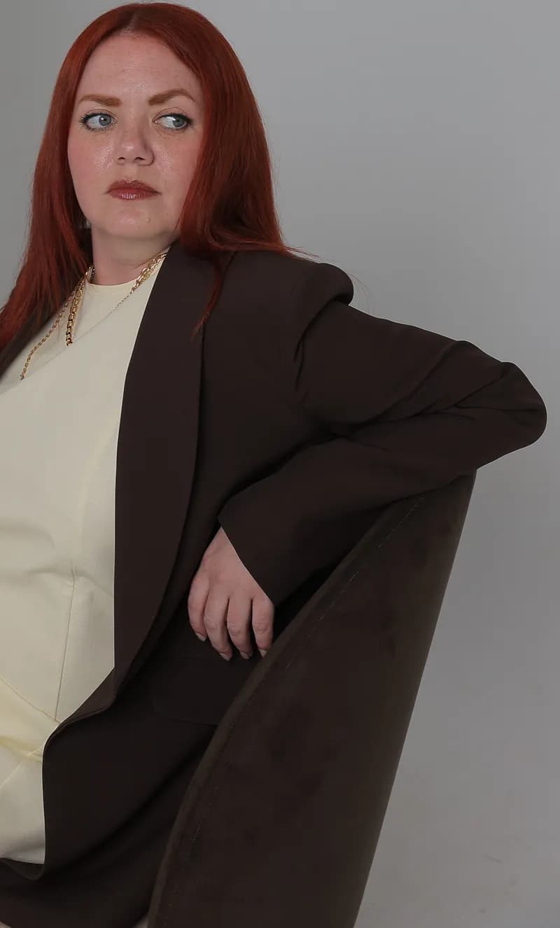 Brown Blazer