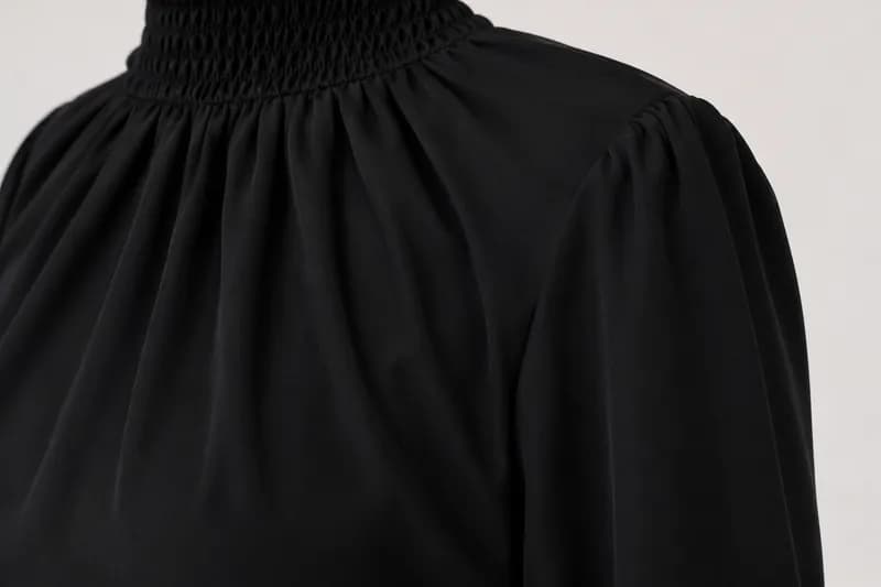 PRESENCE Essential Black Blouse thumbnail 4