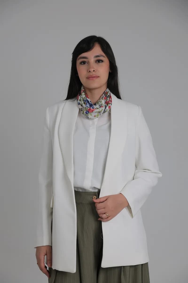 White Blazer
