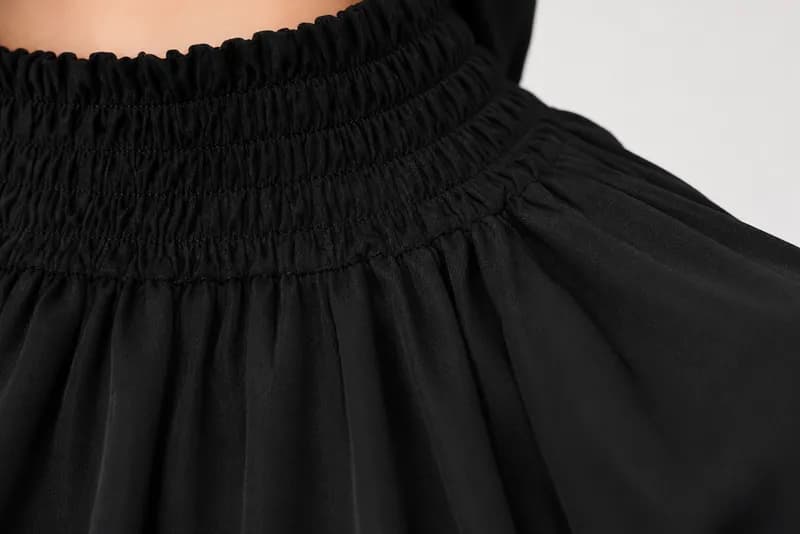 PRESENCE Essential Black Blouse