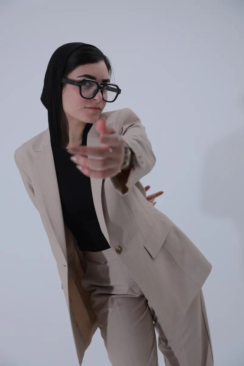 Beige Suit
